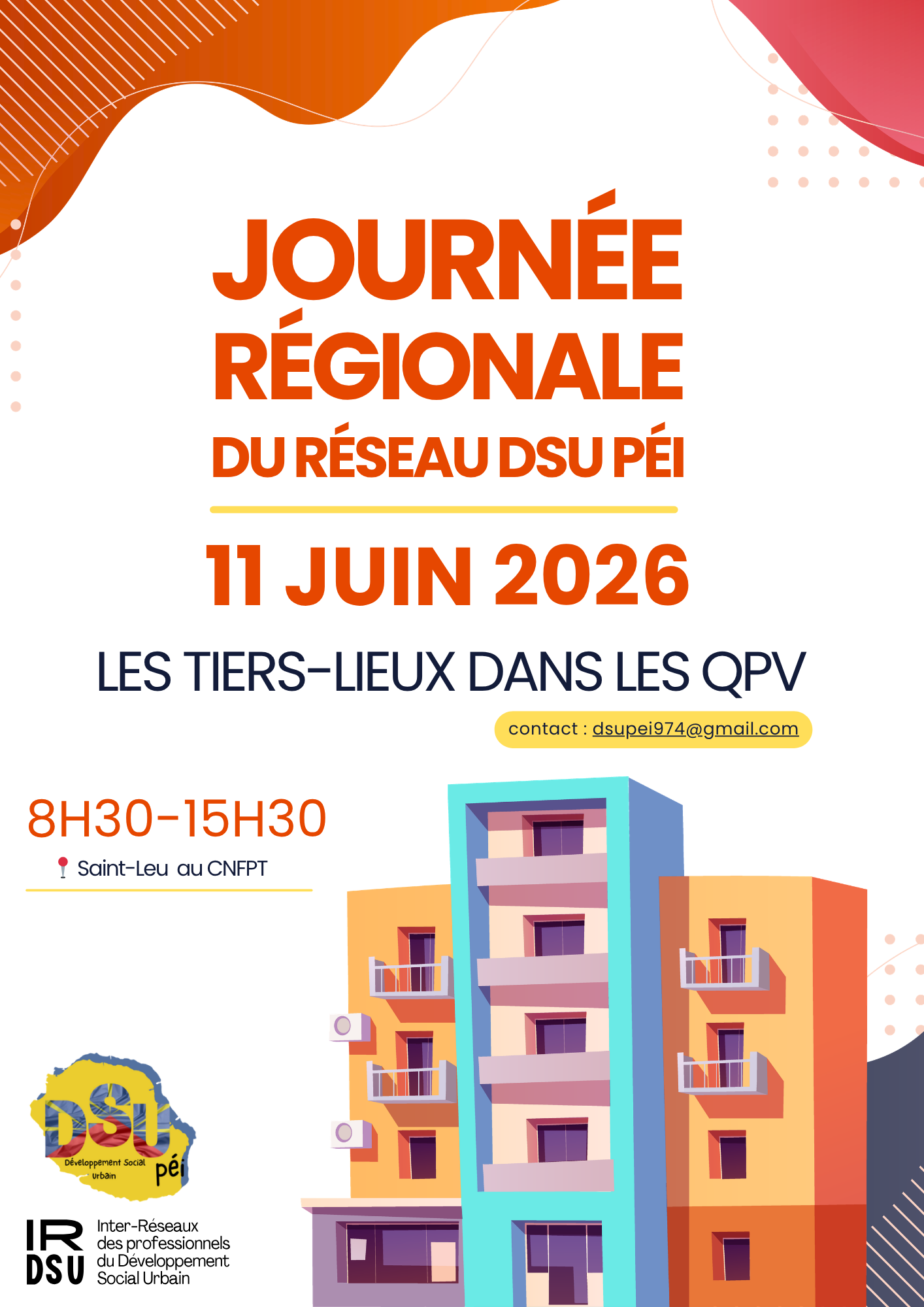 Les tiers-lieux dans les QPV - Journée régionale DSU Péi le 11 juin à Saint-Leu