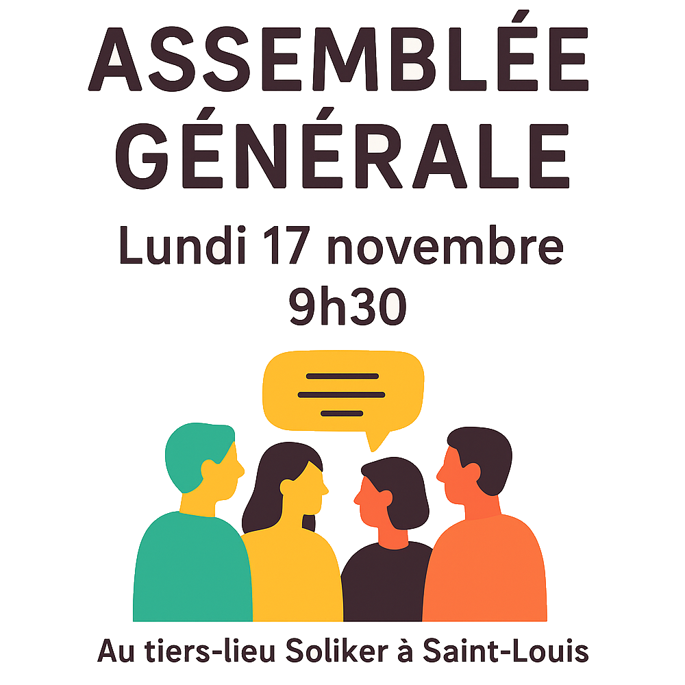 A ne pas rater : ❤️ L'AG , l'AGE et le résultat de l'atelier Faire Réseau sur nos objectifs