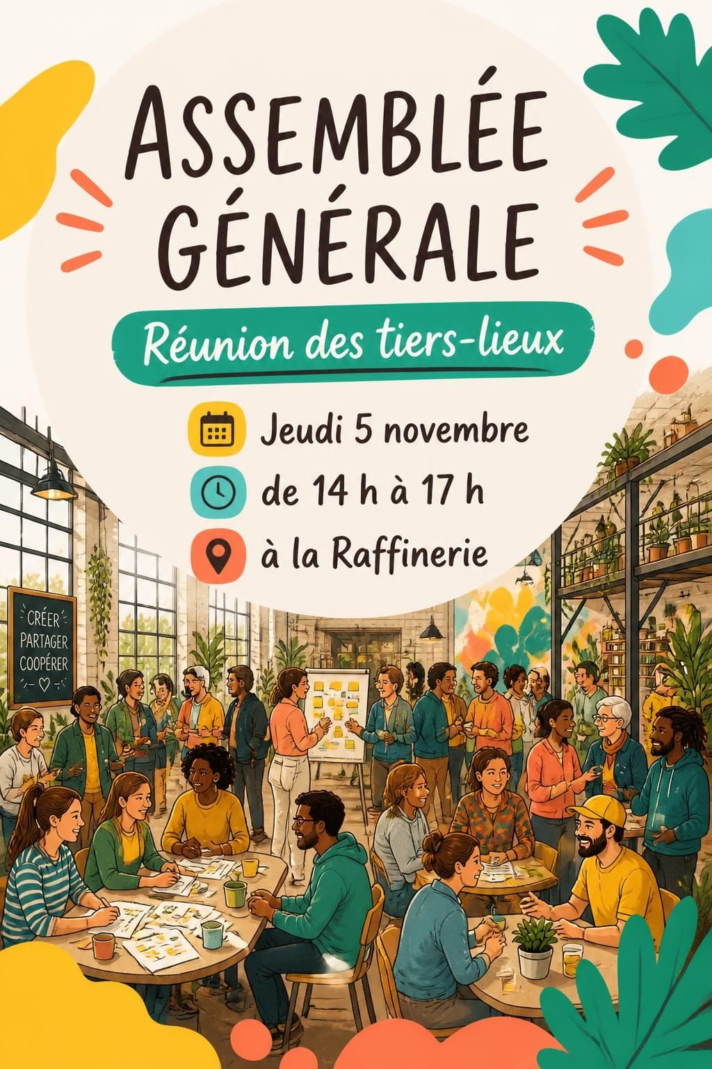 A ne pas rater : le Panorama des Tiers-lieux, l'AGE et l'AG du réseau des tiers-lieux de l'île
